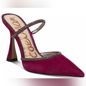Sam Edelman Women's Plum Burgundy Heels, Size 6.5
